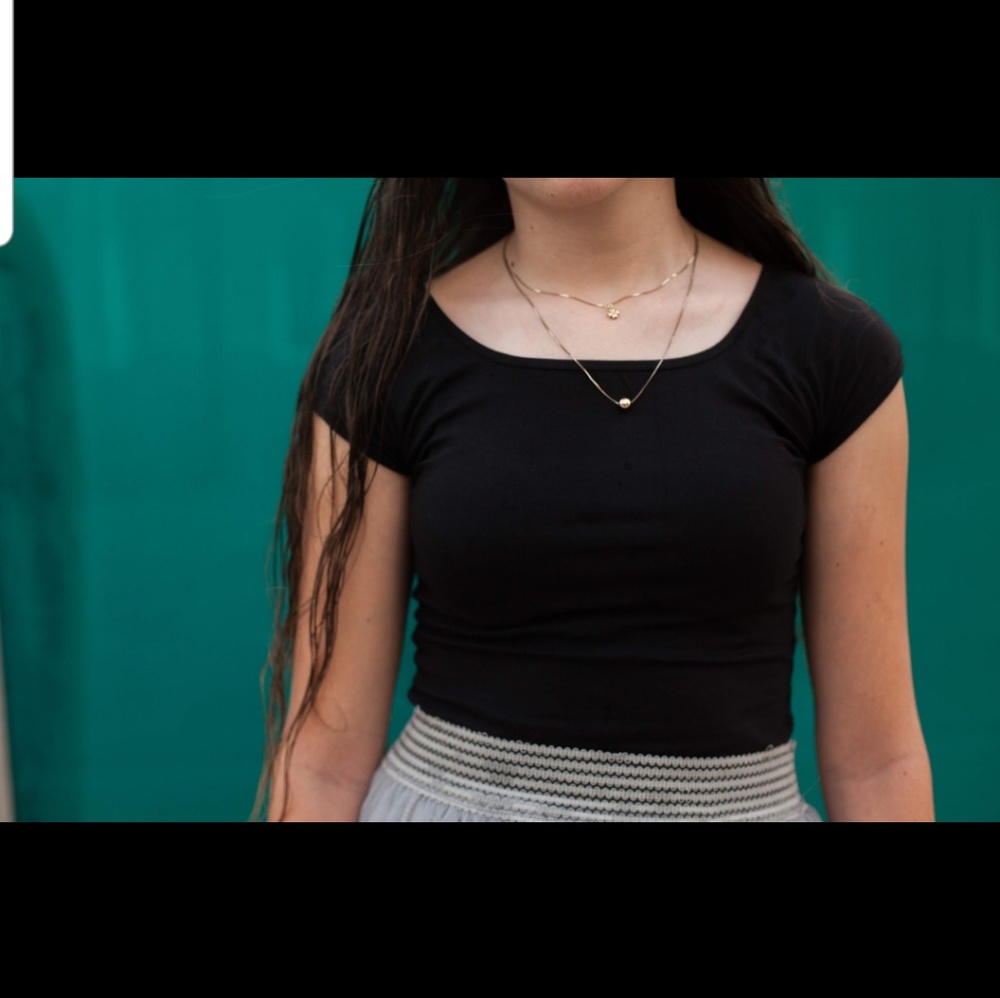 Versatile top , undershirt for sheer tops